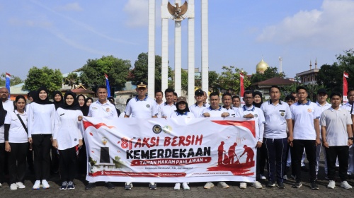 Semarak HUT ke-81 RI, UPT Pemasyarakatan se-Kota Batam Gelar Aksi Bersih Kemerdekaan